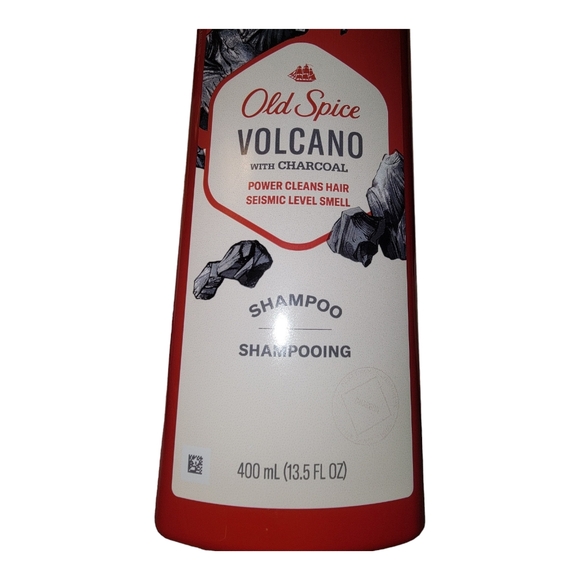 Old Spice Shampoo Volcano w/Charcoal Men 13.5oz (2 Pack) - Picture 4 of 4